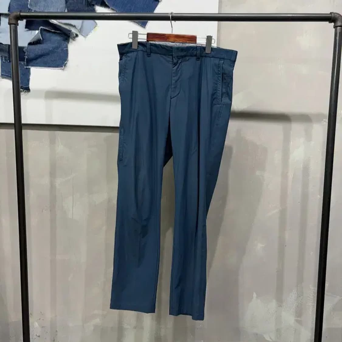 (34인치) 루이까스텔 골프 캐주얼 기능성 바지 팬츠 상품이미지1