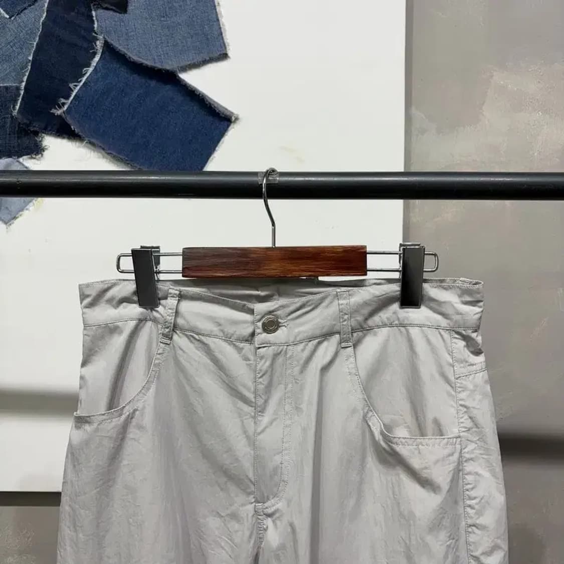 (30인치) 노메뉴얼 스트릿 자수 팬츠 바지 상품이미지2