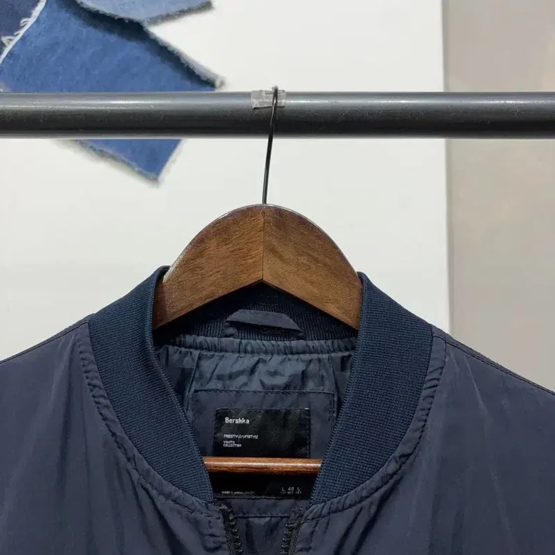 (100) 버쉬카 캐주얼 바람막이 블루종 항공 자켓 상품이미지2