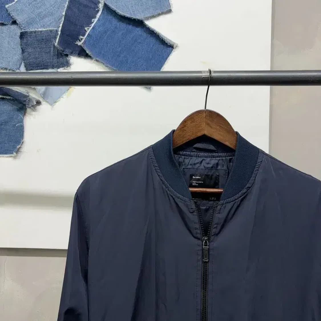 (100) 버쉬카 캐주얼 바람막이 블루종 항공 자켓 상품이미지3