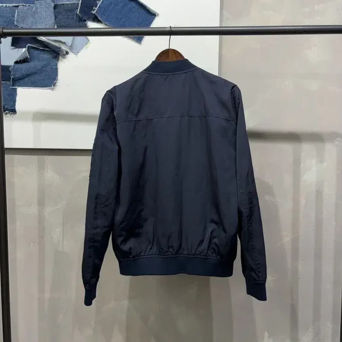 (100) 버쉬카 캐주얼 바람막이 블루종 항공 자켓 상품이미지4