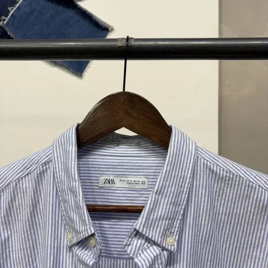 (110) 자라 ZARA 캐주얼 스트라이프 남방 셔츠 상품이미지2