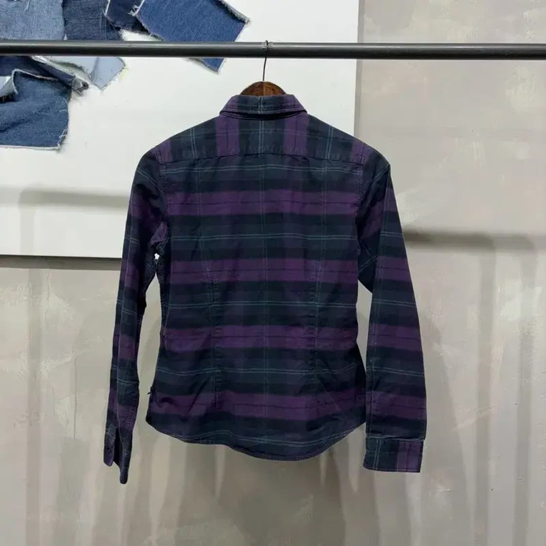 (80) 티니위니 여성 캐주얼 체크 셔츠 남방 상품이미지4