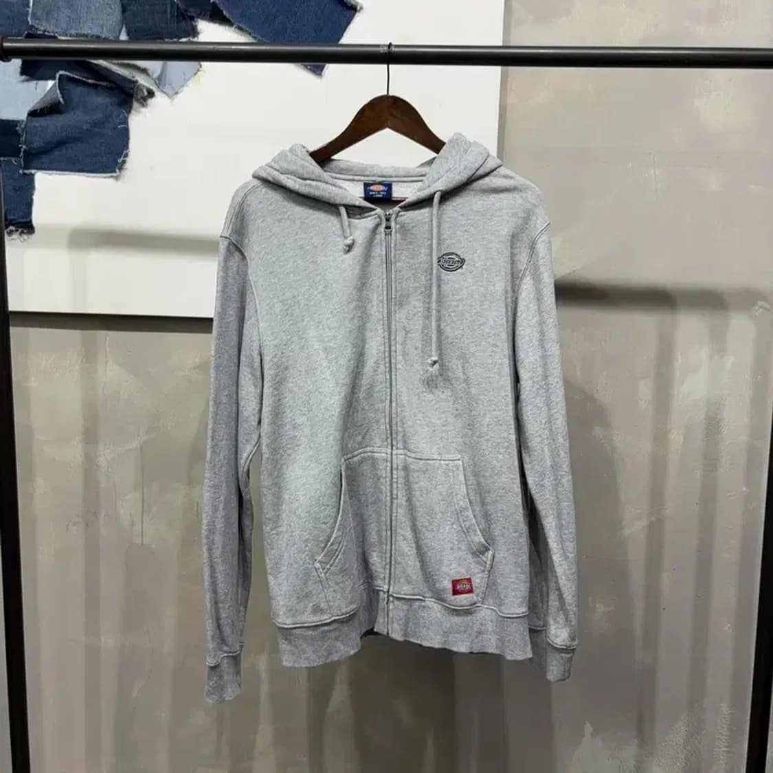 (100) 디키즈 캐주얼 스트릿 기모 후드집업 자켓 상품이미지1