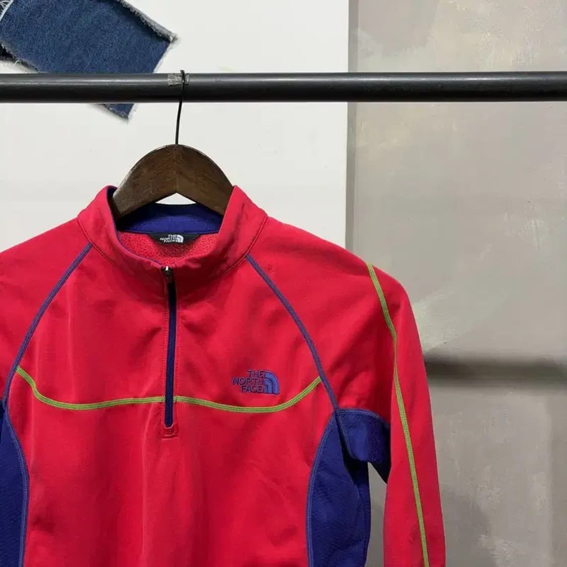 (85) 노스페이스 여성 등산 아웃도어 반집업 긴팔 티 상품이미지3