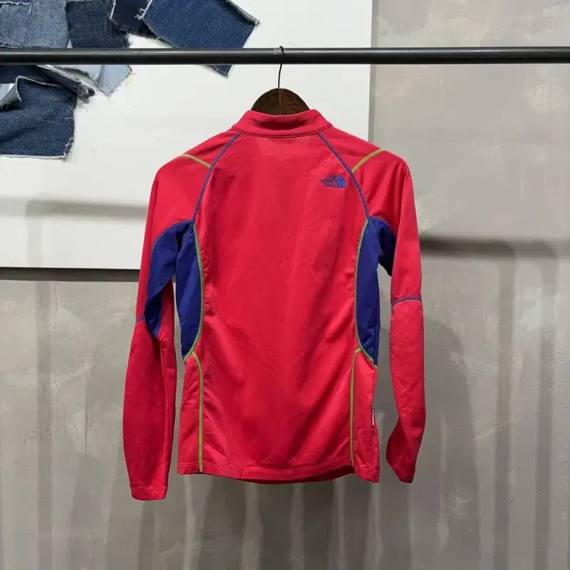 (85) 노스페이스 여성 등산 아웃도어 반집업 긴팔 티 상품이미지4
