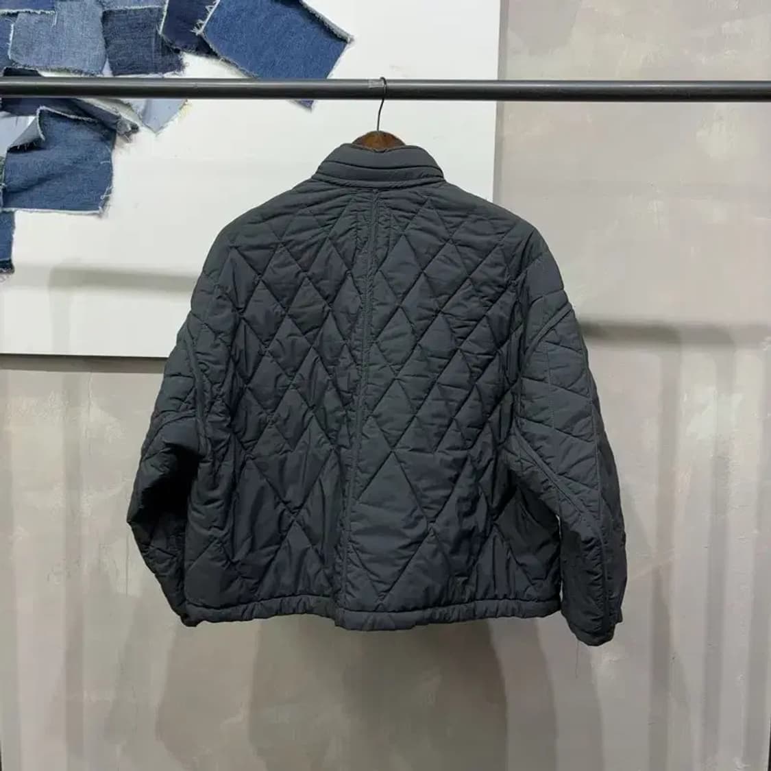 (95) 자라 여성 캐주얼 퀼팅 크롭 경량패딩 자켓 상품이미지5