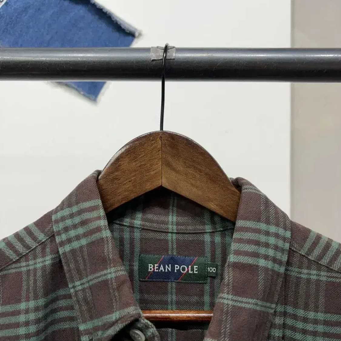 (105) 빈폴 캐주얼 클래식 체크 셔츠 남방 상품이미지2