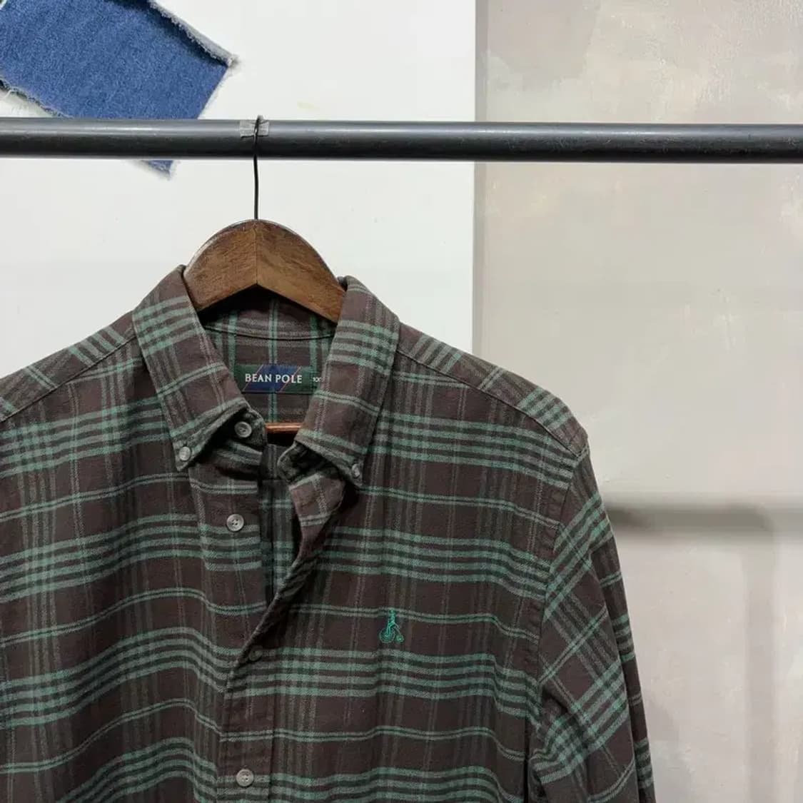 (105) 빈폴 캐주얼 클래식 체크 셔츠 남방 상품이미지3