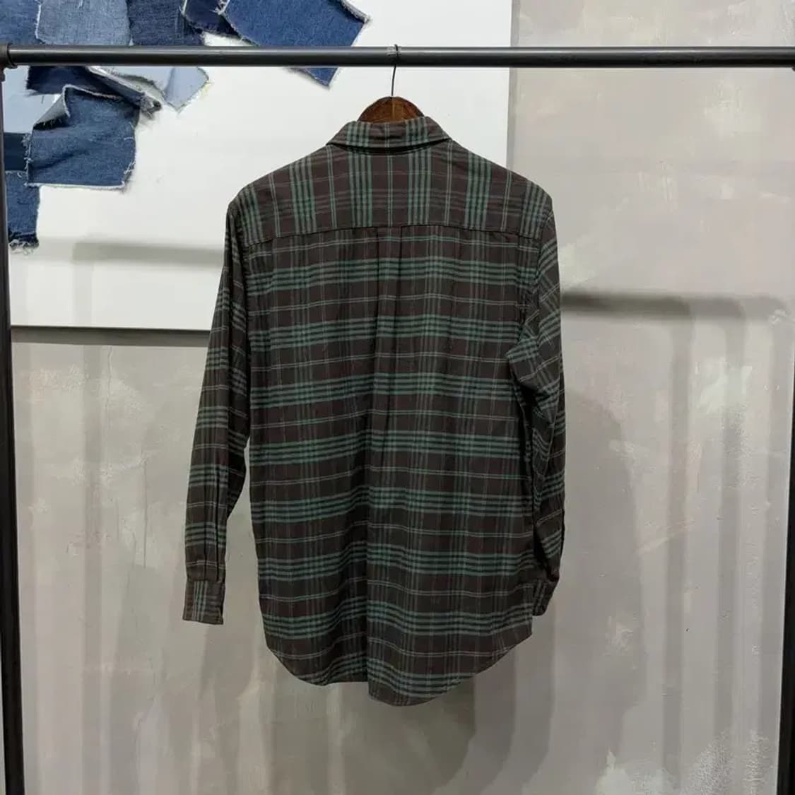 (105) 빈폴 캐주얼 클래식 체크 셔츠 남방 상품이미지4