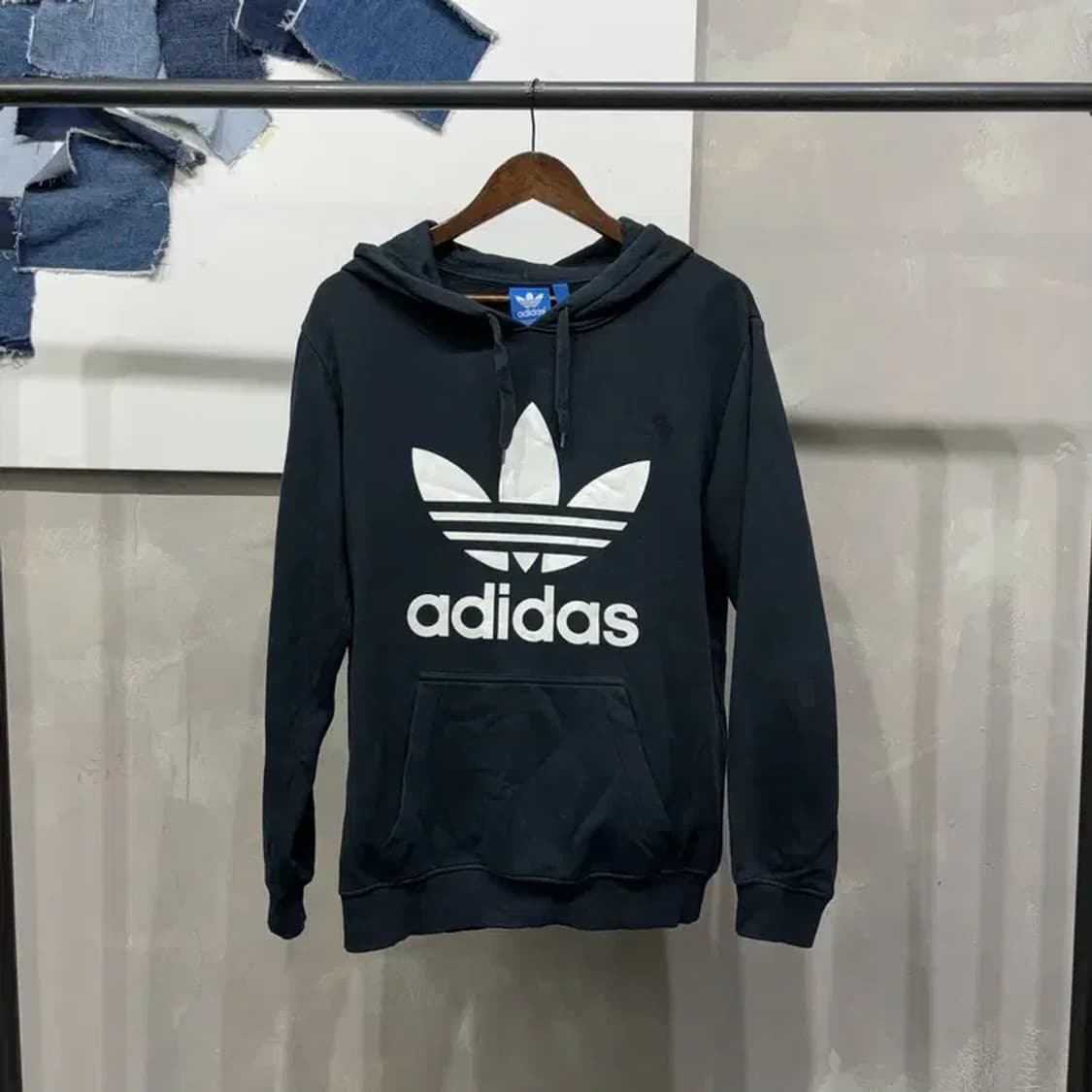 (100) 아디다스 캐주얼 스트릿 기모 후드티 상품이미지1