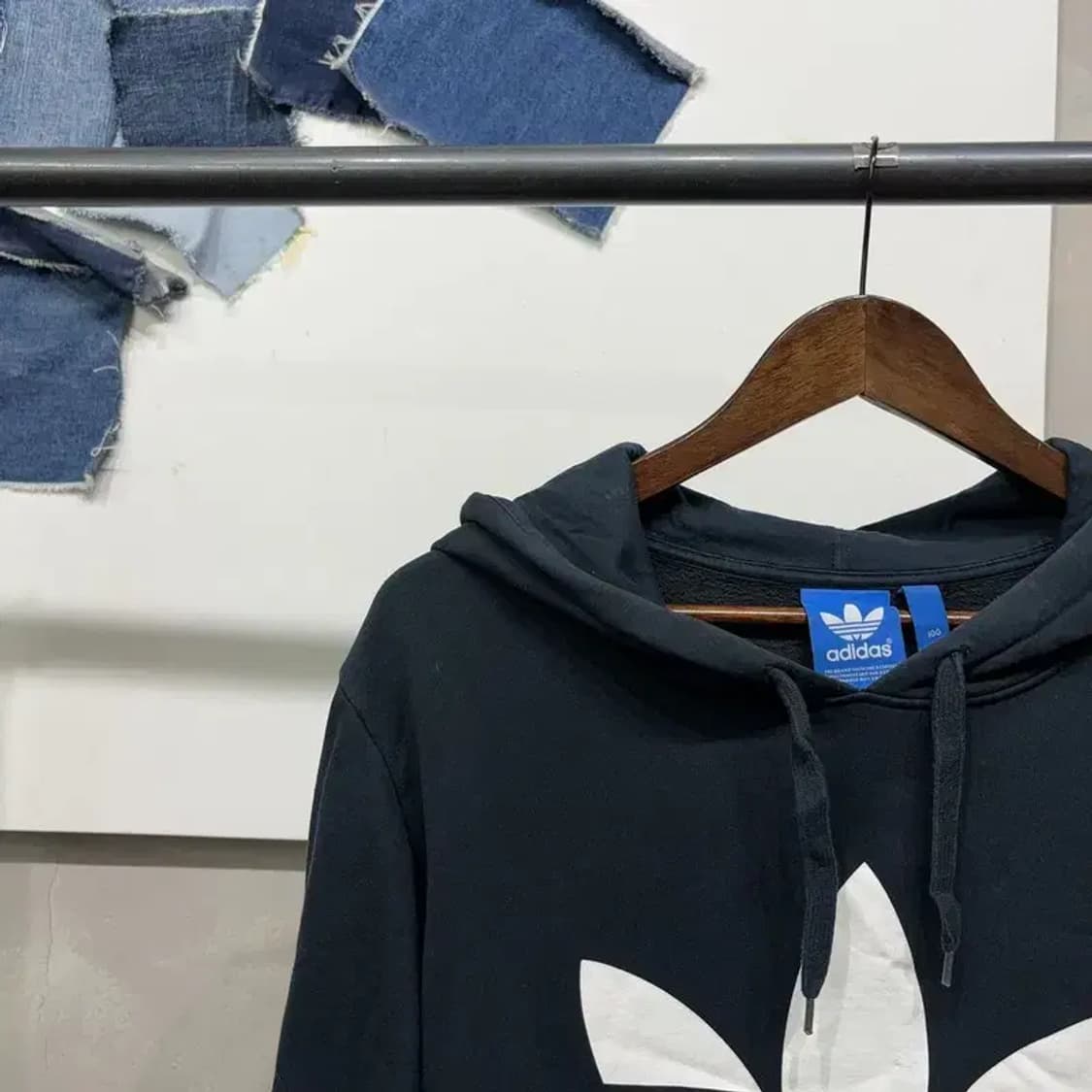 (100) 아디다스 캐주얼 스트릿 기모 후드티 상품이미지3