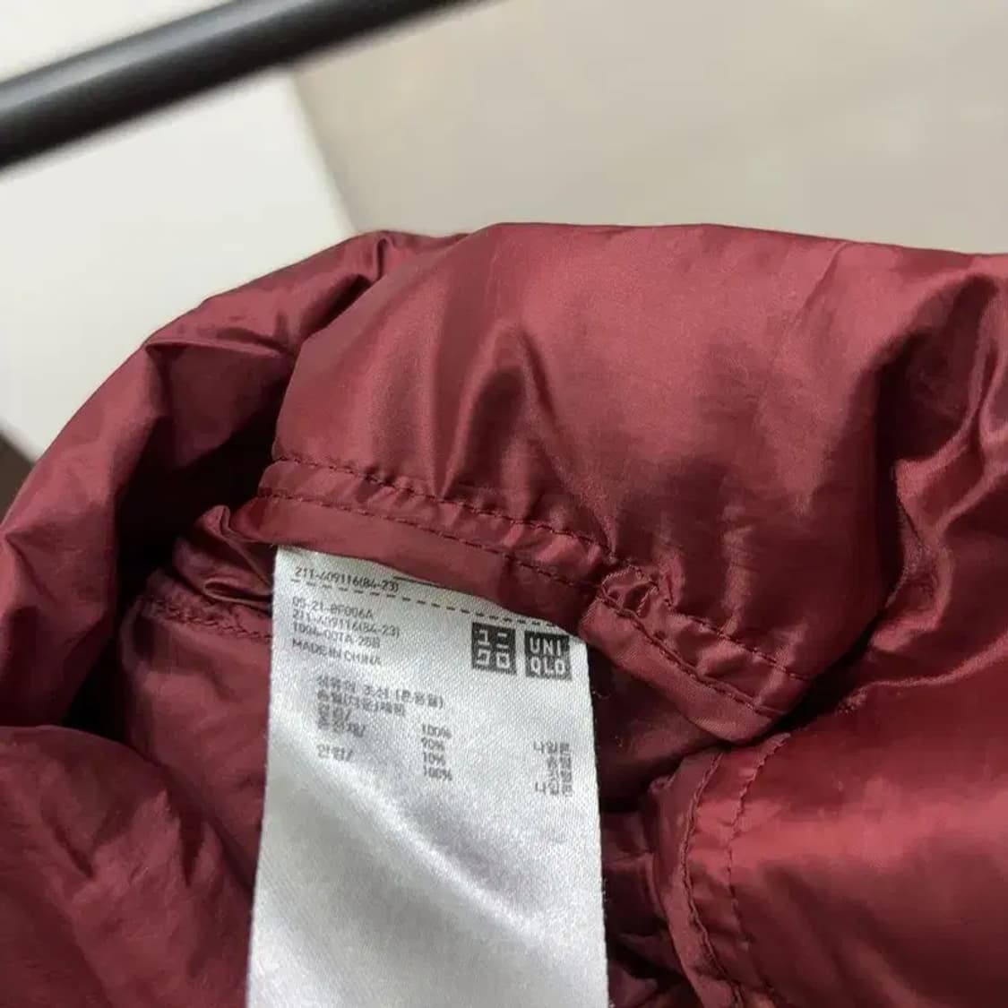 (100) 유니클로 여성 캐주얼 다운 경량패딩 상품이미지5