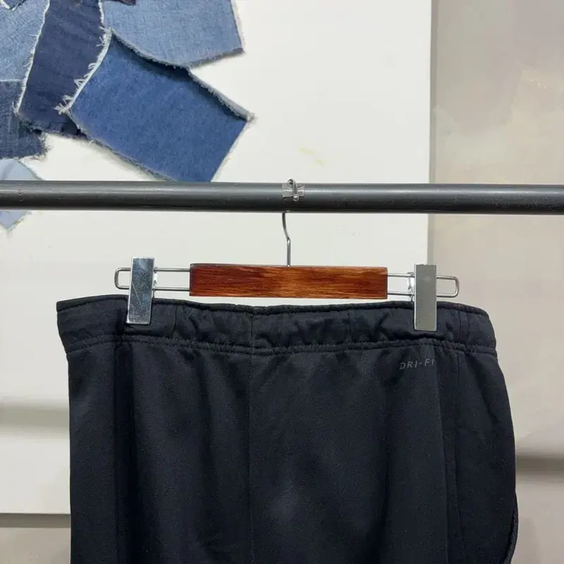 (27~29인치) 나이키 여성 드라이핏 밴딩 운동바지 팬츠 상품이미지4