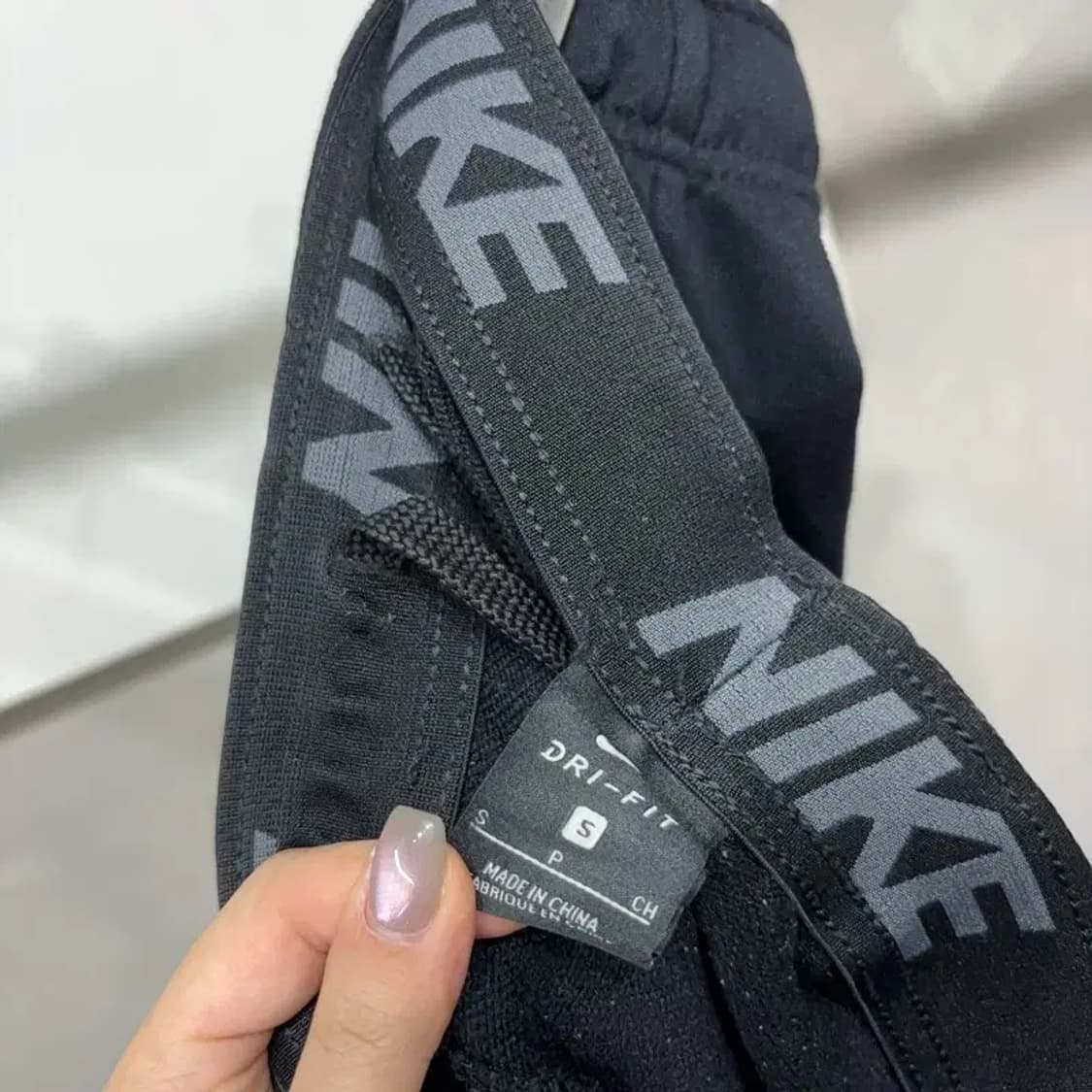 (27~29인치) 나이키 여성 드라이핏 밴딩 운동바지 팬츠 상품이미지5