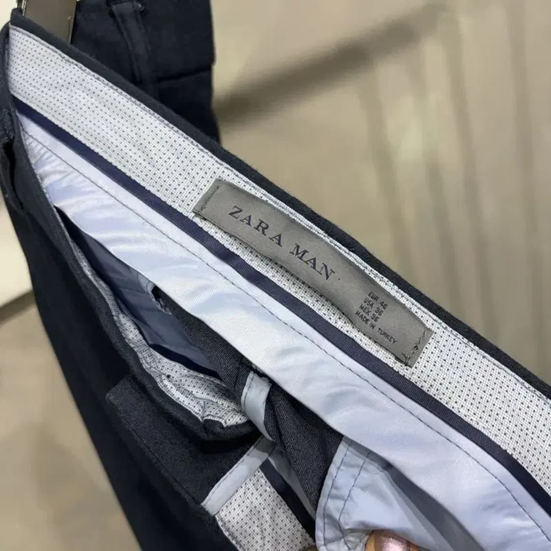 (36인치) 자라 ZARA 캐주얼 치노팬츠 면바지 상품이미지5