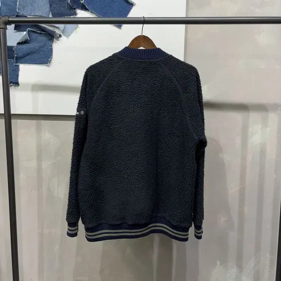 (105) 내셔널지오그래픽 캐주얼 양털 뽀글이 와펜 자켓 상품이미지4