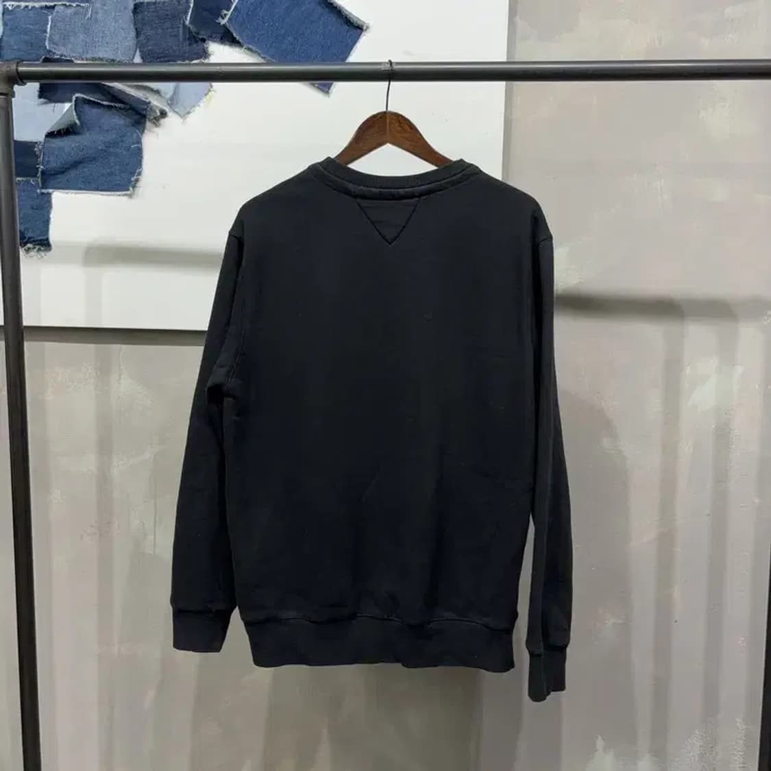 (110) 타미힐피거 캐주얼 기모 맨투맨 긴팔티 상품이미지4