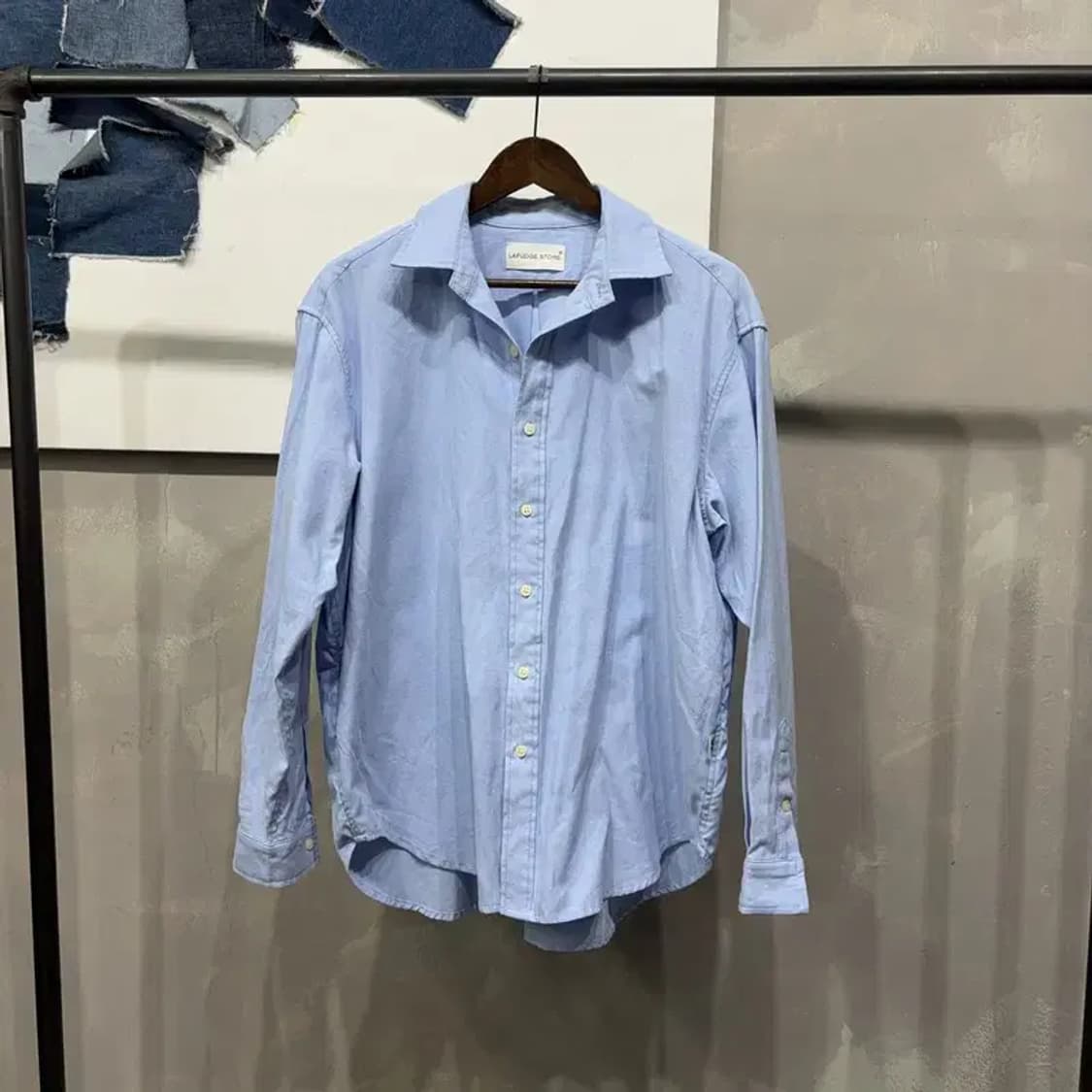 (105) 라퍼지스토어 캐주얼 오버사이즈 남방 셔츠 상품이미지1