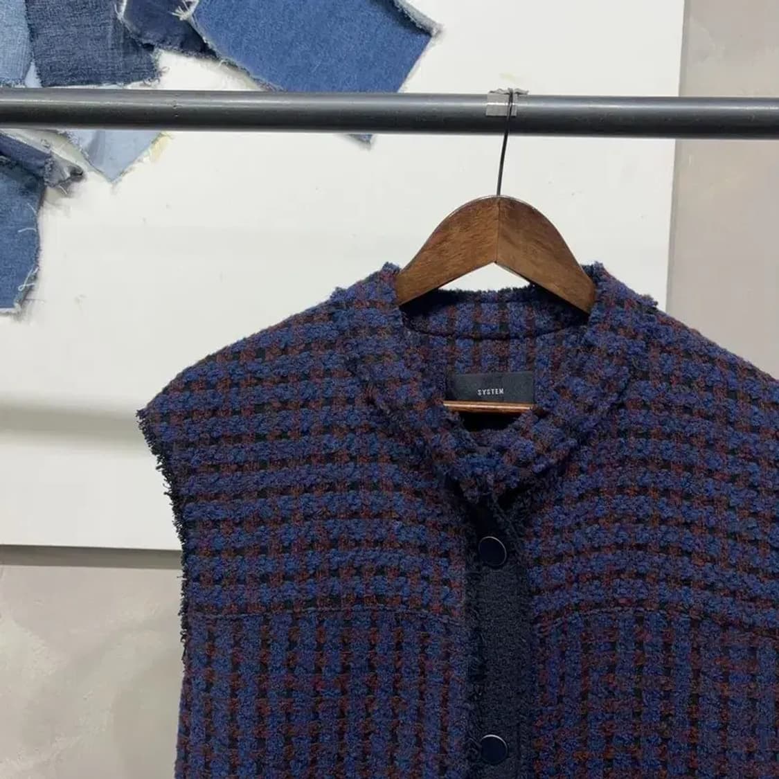 (100) 한섬 여성 캐주얼 시스템 니트 조끼 상품이미지3