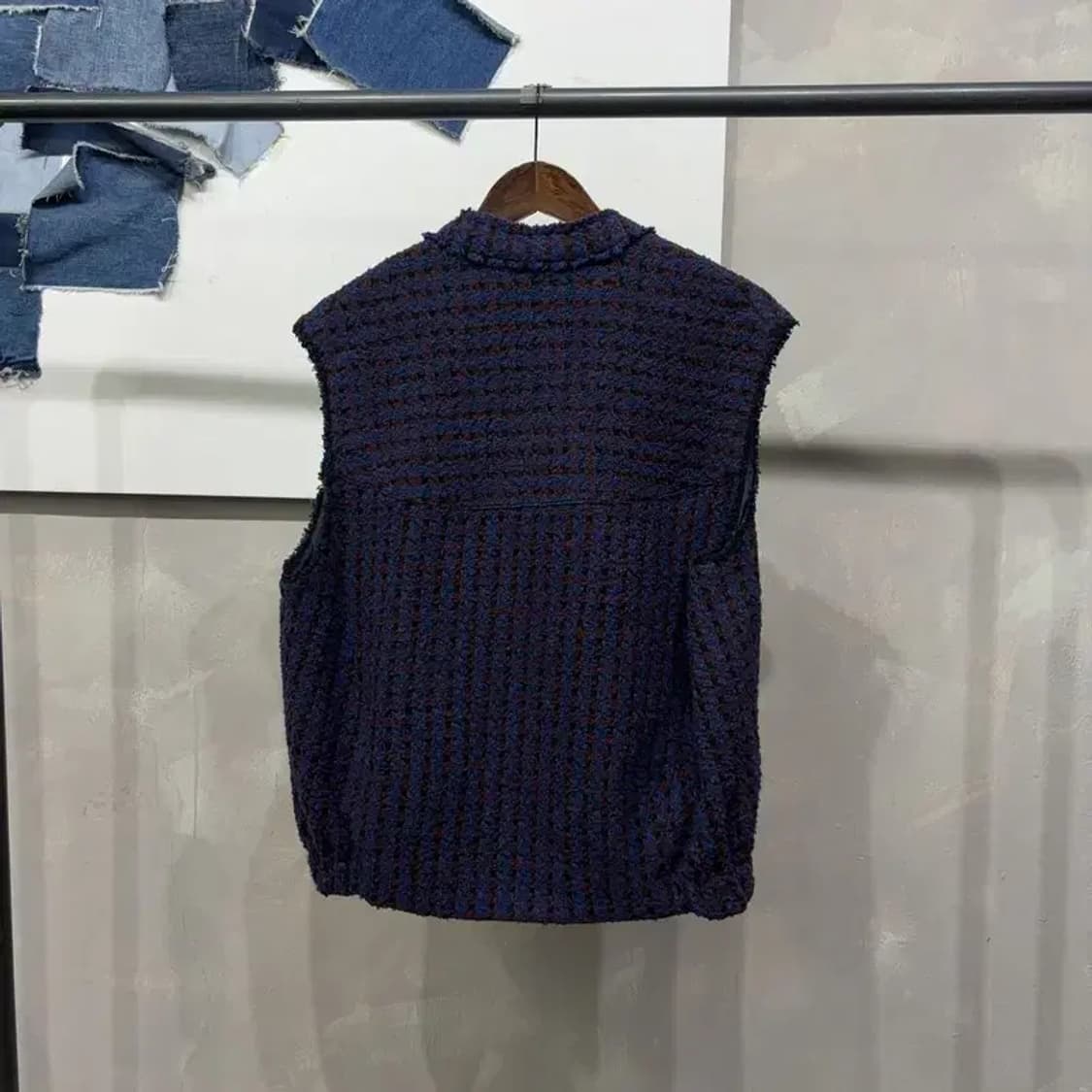 (100) 한섬 여성 캐주얼 시스템 니트 조끼 상품이미지4