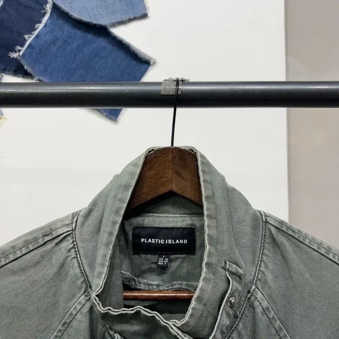 (85) 플라스틱아일랜드 여성 캐주얼 스트릿 야상 코트 상품이미지2