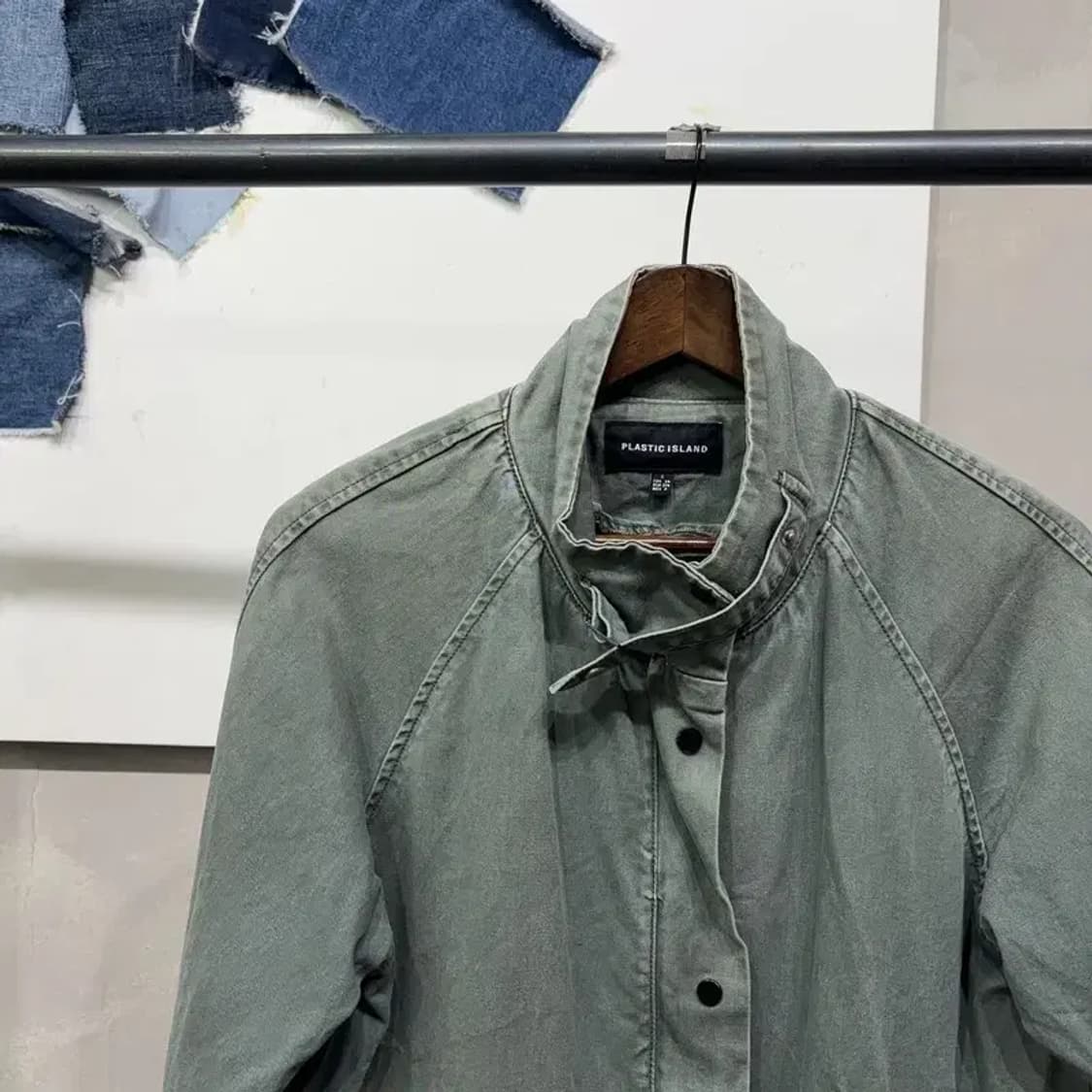 (85) 플라스틱아일랜드 여성 캐주얼 스트릿 야상 코트 상품이미지3