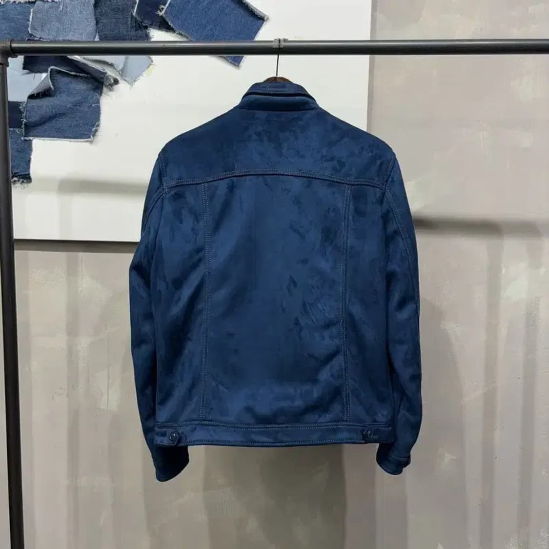 (100) 자라 ZARA 캐주얼 스웨이드 트러커 자켓 상품이미지4