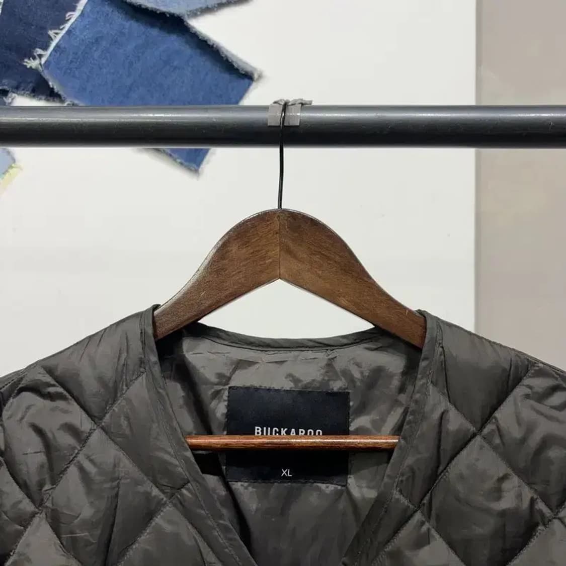 (105) 버커루 캐주얼 퀼팅 깔깔이 오리털 경량패딩 자켓 상품이미지2