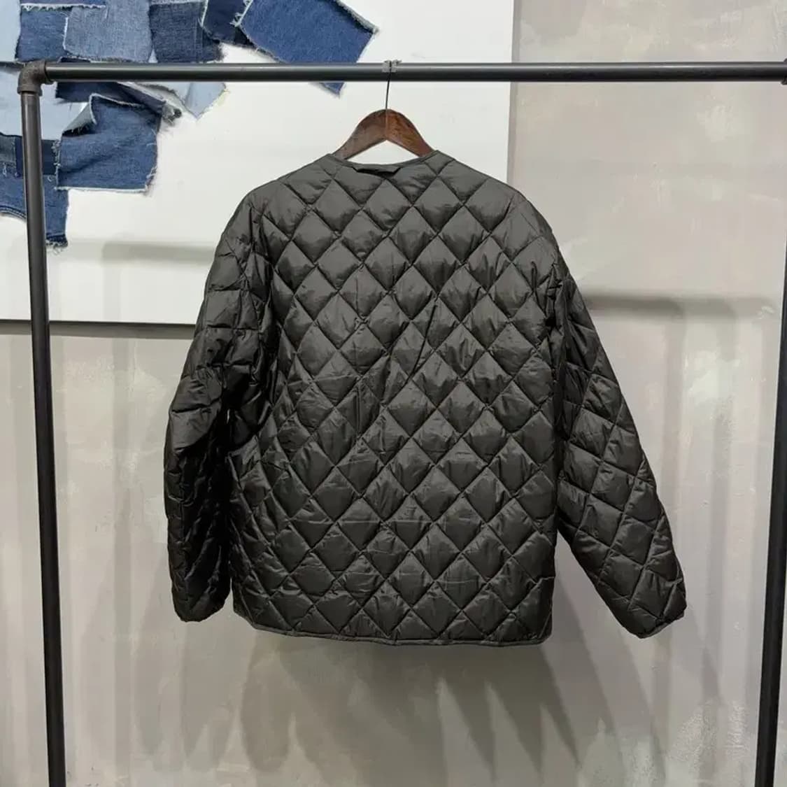 (105) 버커루 캐주얼 퀼팅 깔깔이 오리털 경량패딩 자켓 상품이미지4