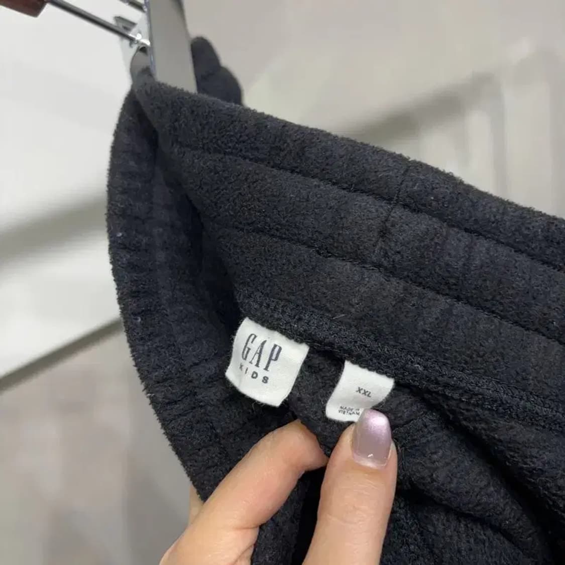 (26인치) GAP 갭 여성 후리스 조거팬츠 운동바지 상품이미지5