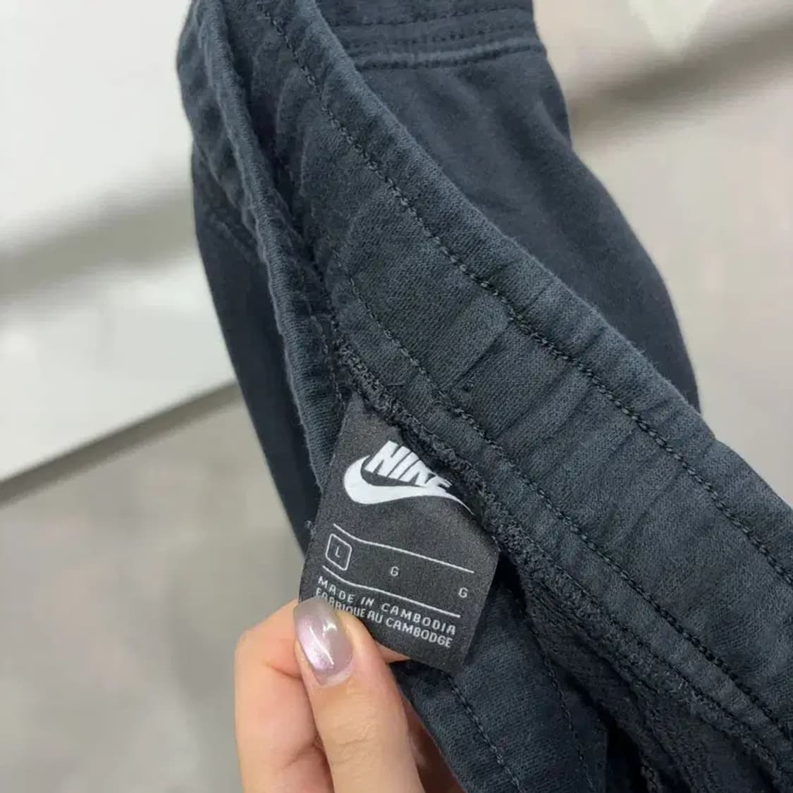 (30~32인치) 나이키 밴딩 더블스우시 조거팬츠 운동바지 상품이미지5