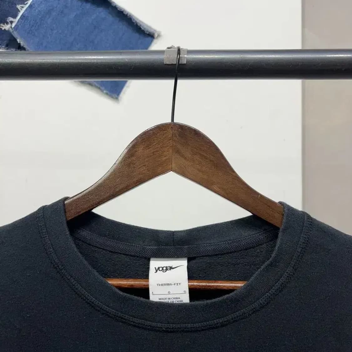 (100) 나이키 요가 기모 맨투맨 긴팔티 상품이미지2