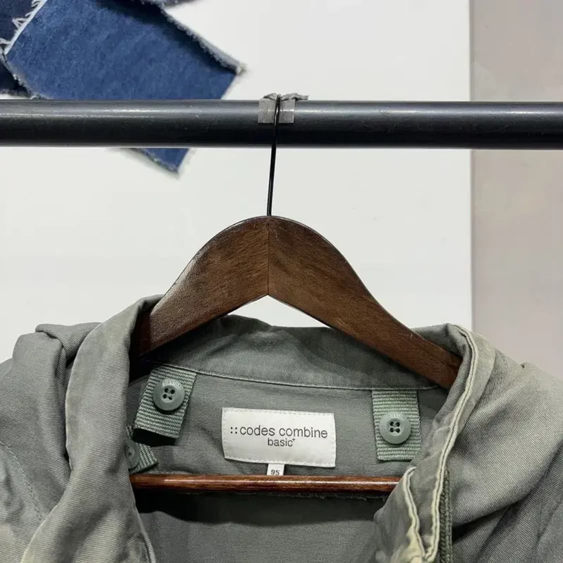 (95) 코데즈컴바인 밀리터리 빈티지 롱 야상 자켓 상품이미지2