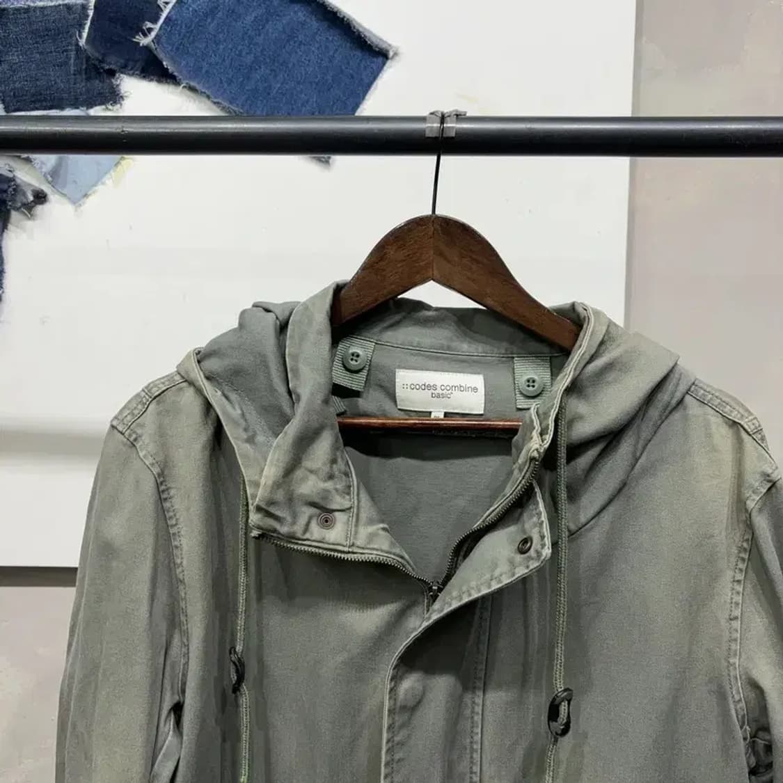 (95) 코데즈컴바인 밀리터리 빈티지 롱 야상 자켓 상품이미지3