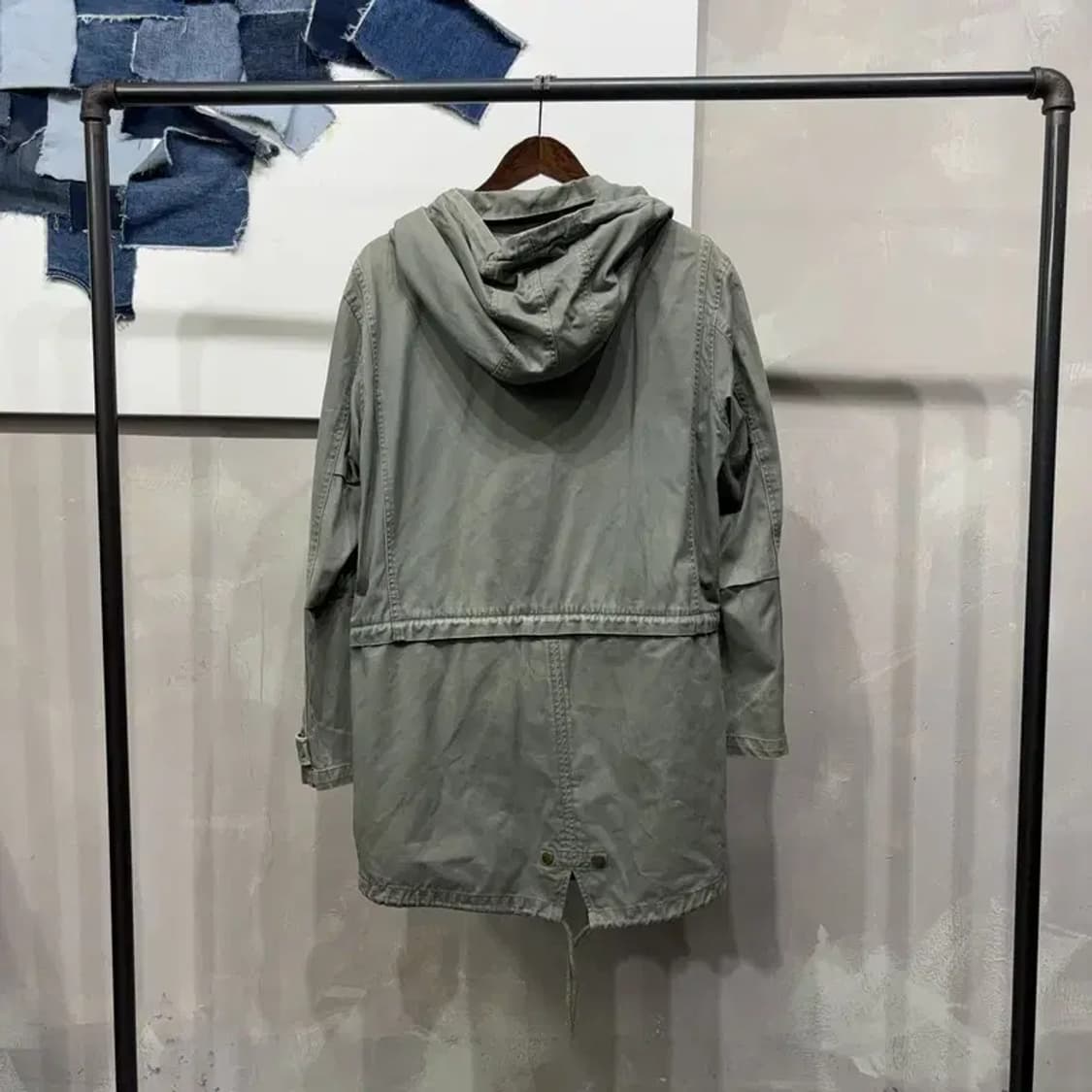 (95) 코데즈컴바인 밀리터리 빈티지 롱 야상 자켓 상품이미지4