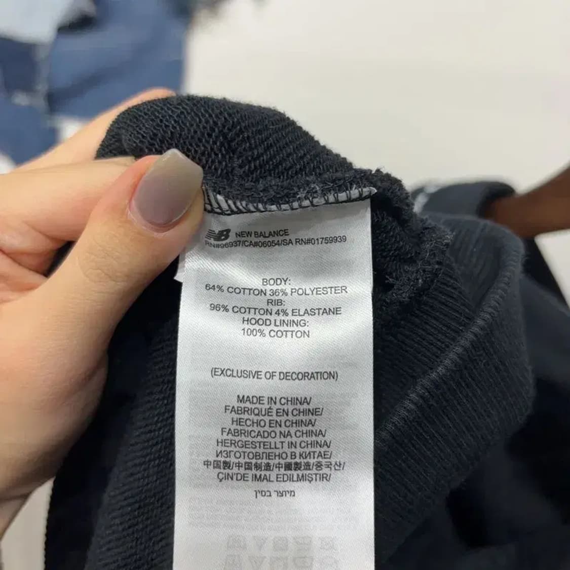 (95) 뉴발란스 캐주얼 스트릿 후드티 상품이미지5