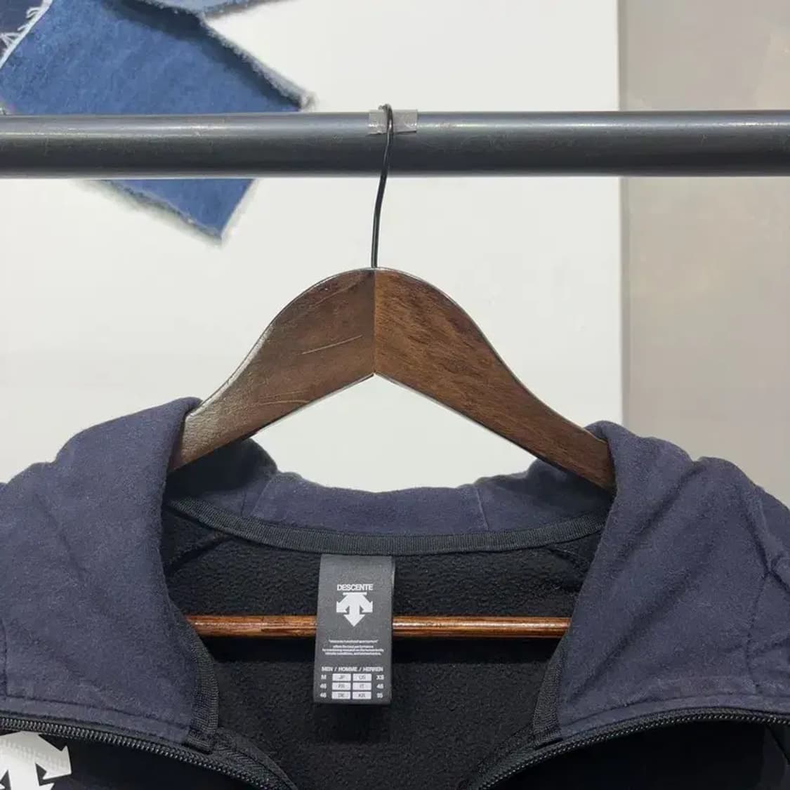 (95) 데상트 캐주얼 스포츠 기모 후드집업 자켓 상품이미지2