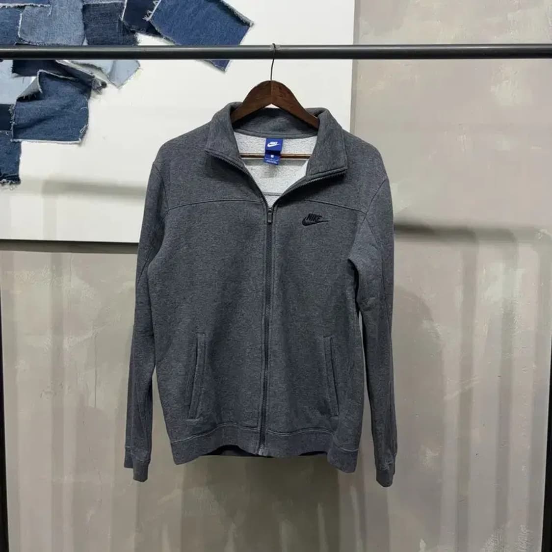 (100) 나이키 캐주얼 스트릿 기모 집업 자켓 상품이미지1