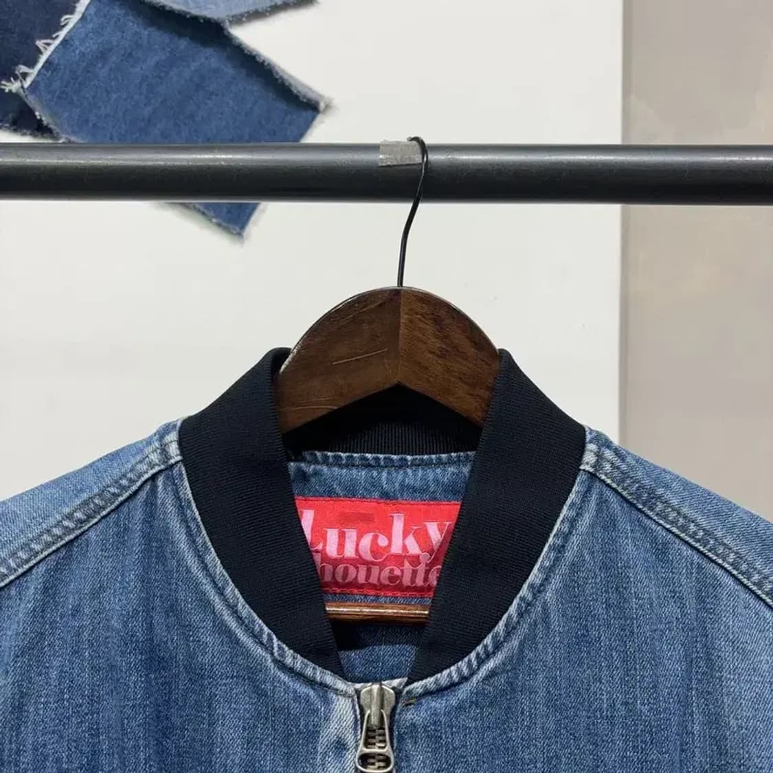 (36) 럭키슈에뜨 여성 캐주얼 데님 청자켓 상품이미지2