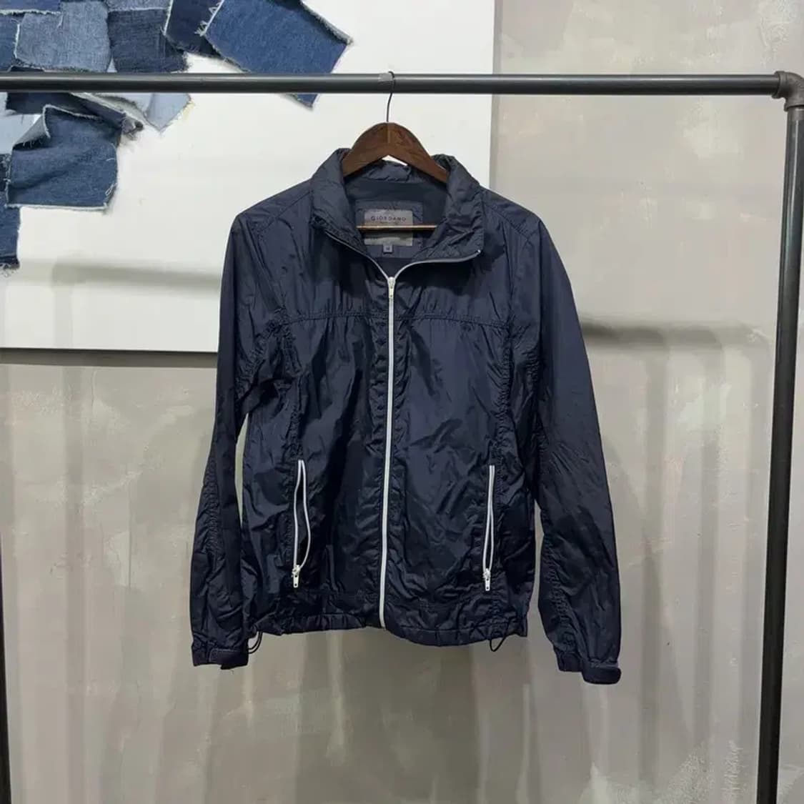 (95) 지오다노 캐주얼 바람막이 블루종 자켓 상품이미지1