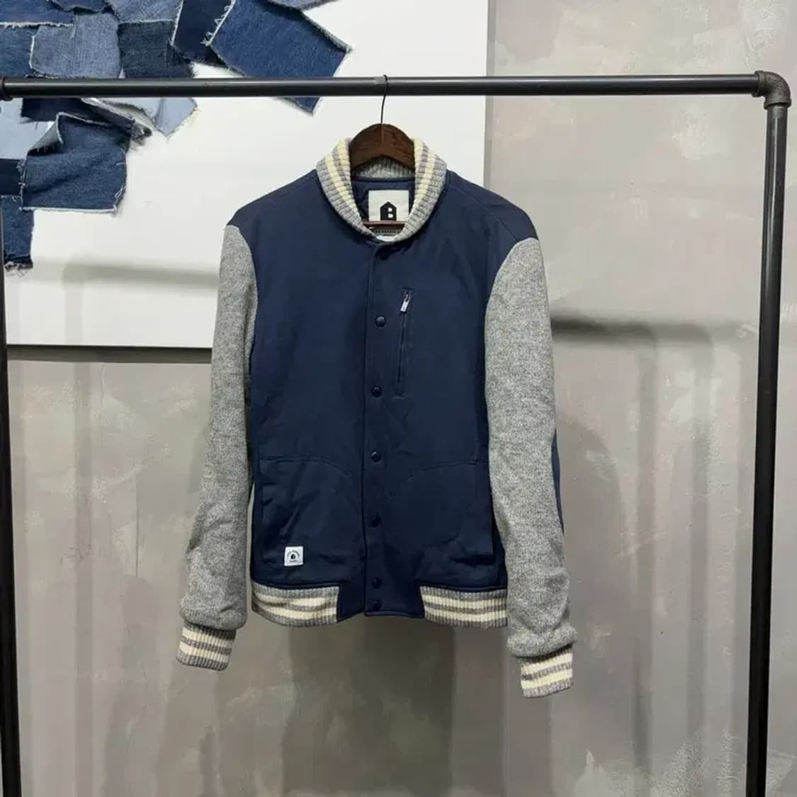 (100) 빈폴 캐주얼 바시티 자켓 야구잠바 상품이미지1