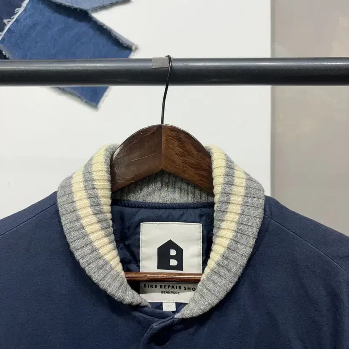 (100) 빈폴 캐주얼 바시티 자켓 야구잠바 상품이미지2