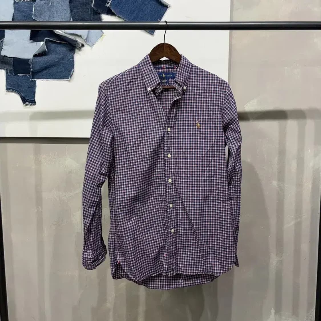 (95) 폴로 랄프로렌 캐주얼 멀티포니 체크 셔츠 남방 상품이미지1