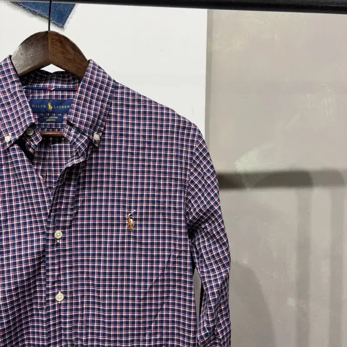 (95) 폴로 랄프로렌 캐주얼 멀티포니 체크 셔츠 남방 상품이미지3