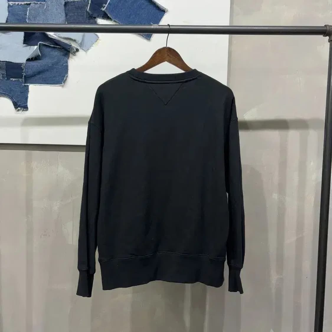 (105) 타미진스 캐주얼 자수 맨투맨 긴팔 티 상품이미지4