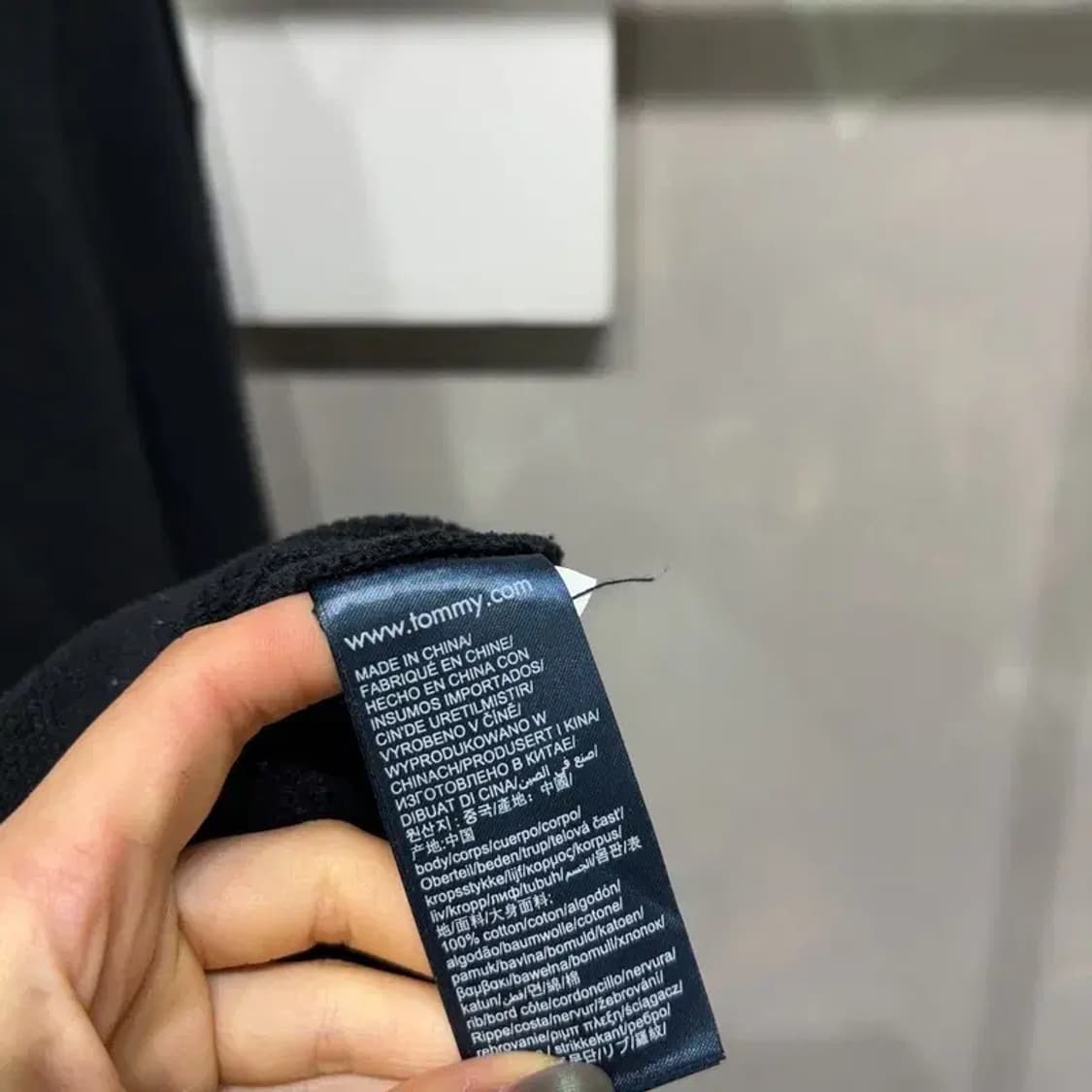 (105) 타미진스 캐주얼 자수 맨투맨 긴팔 티 상품이미지5