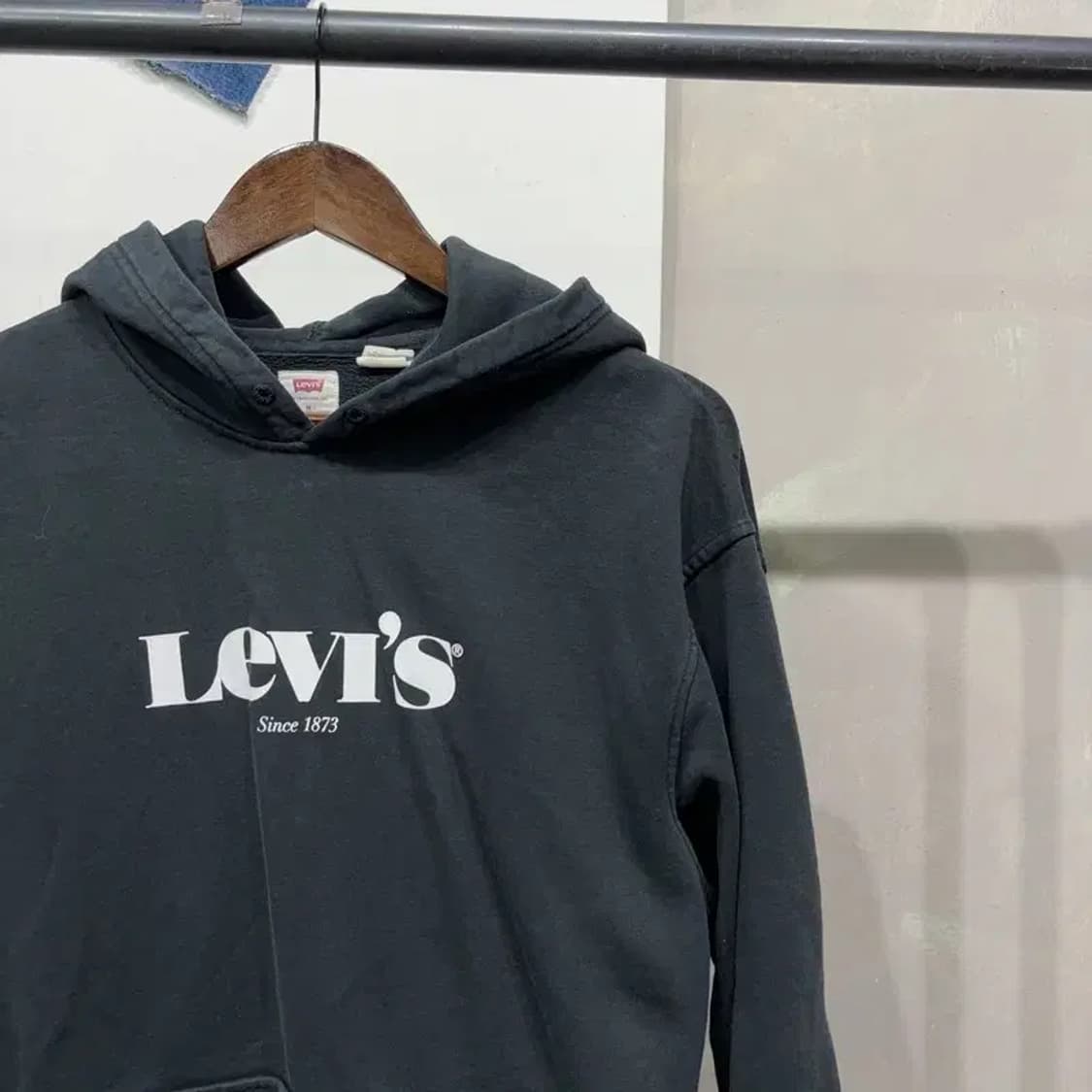 (95) 리바이스 스트릿 프린팅 기모 후드티 상품이미지3