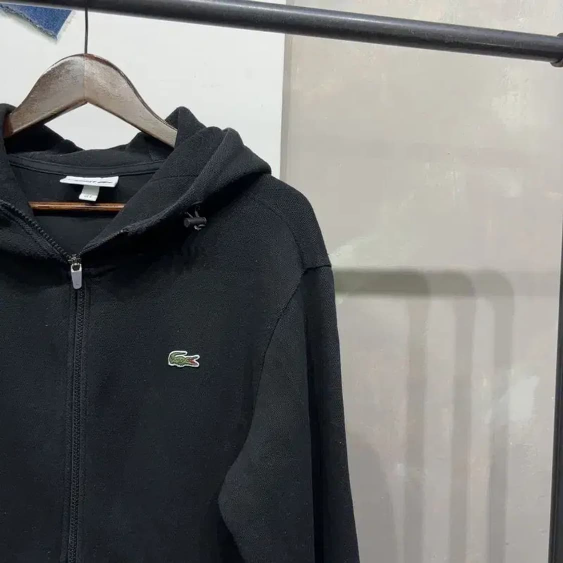 (100) 라코스테 캐주얼 자수 후드집업 자켓 상품이미지3