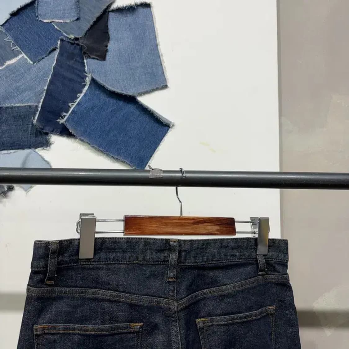 (30인치) 지오다노 여성 캐주얼 데님팬츠 진청바지 상품이미지4